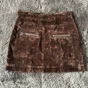 free people mini skirt
